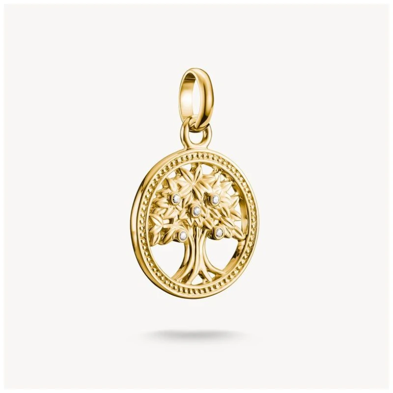 Image of Thomas Sabo CC1262-414-14 Charm pendant Tree of Love with Jewellery
