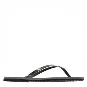 Image of Havaianas You Metalic Flip Flops - STEEL GREY