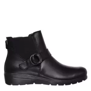 Image of Skechers Metronome Restless Ankle Boots Womens - Black
