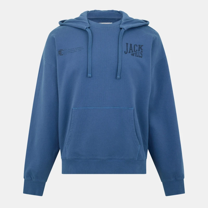 Image of Jack Wills Hybrid Hoodie - Blue Blue XS