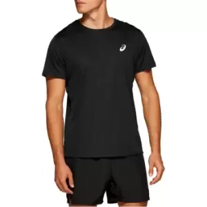 Image of Asics Mens Core SS Running Top - Black
