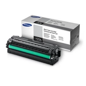 Image of Samsung CLT-K506S/ELS Black Laser Toner Ink Cartridge