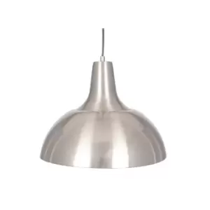 Image of Brushed Chrome Metal Pendant