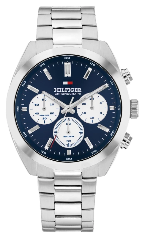 Image of Tommy Hilfiger 1710722 Hudson Chronograph (40mm) Blue Dial Watch