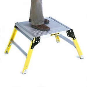 Image of GPC Ladder Steps Yellow Capacity: 150 kg