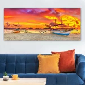 Image of YTY1143779_50120 Multicolor Decorative Canvas Painting