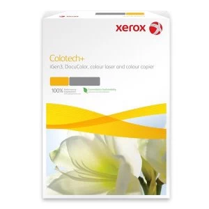 Image of Xerox Colotech A4 100gm2 White Printer Paper Ream of 500 Sheets 003R98842