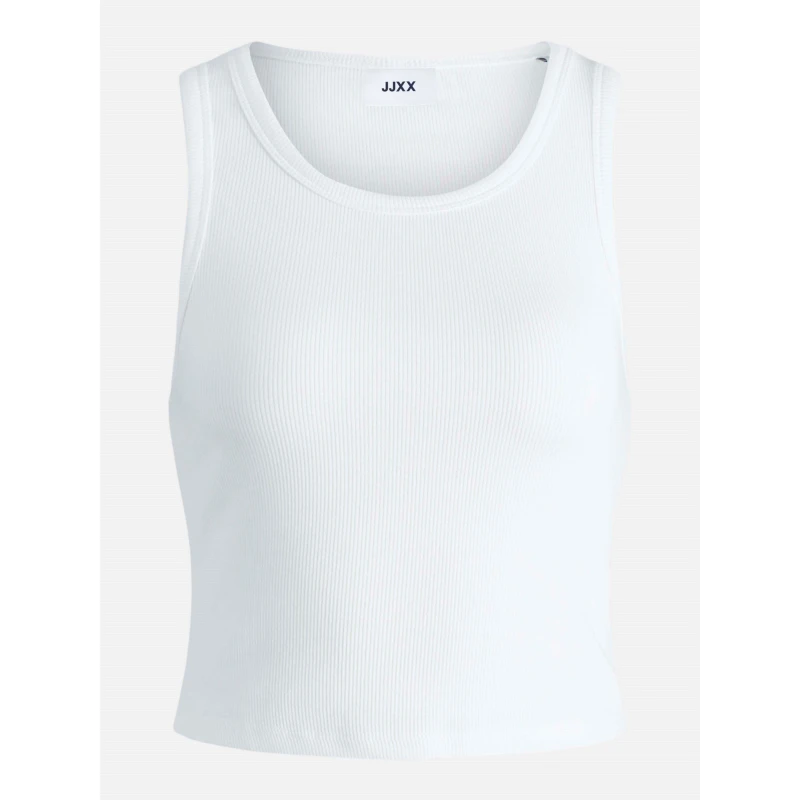 Image of JJXX Fallon Sleeveless Ribbed Top Ladies Bright White female 14 (L)