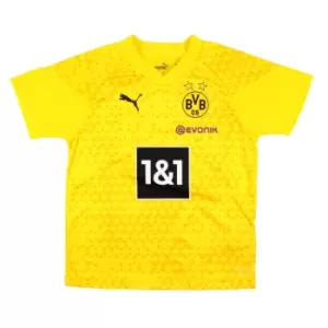 Image of 2023-2024 Borussia Dortmund Training Jersey (Yellow) - Kids