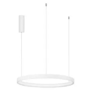 Image of Merano - Guelph Integrated LED Pendant Ceiling Light Sandy White Aluminium LED 42W 1512Lm 3000K