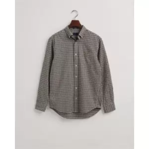 Image of Gant Twill Gingham Shirt Mens - Multi