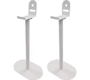 Image of AVF AKVFSS5W2 Sonos Five Floorstand Fixed Speaker Bracket Pair - White