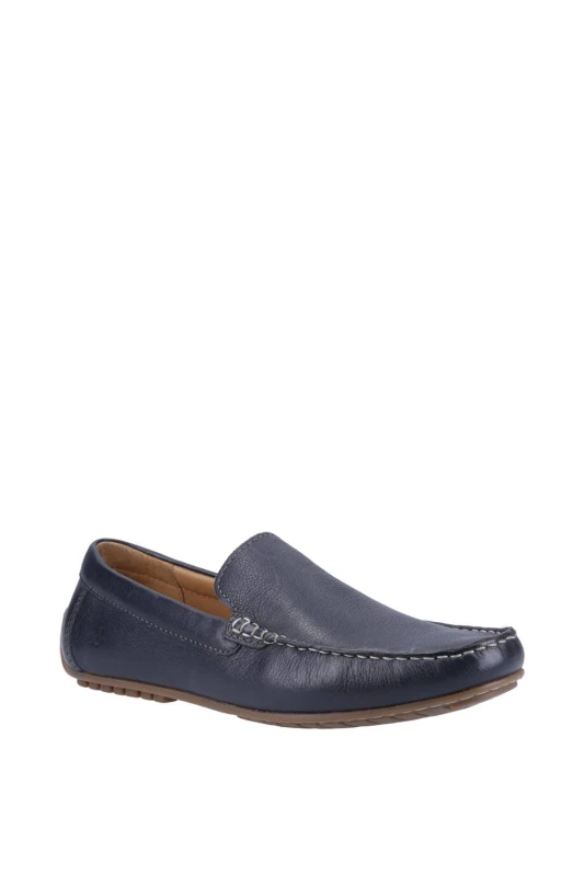 Image of Hush Puppies 'Ralph' Slip On Summer Navy
