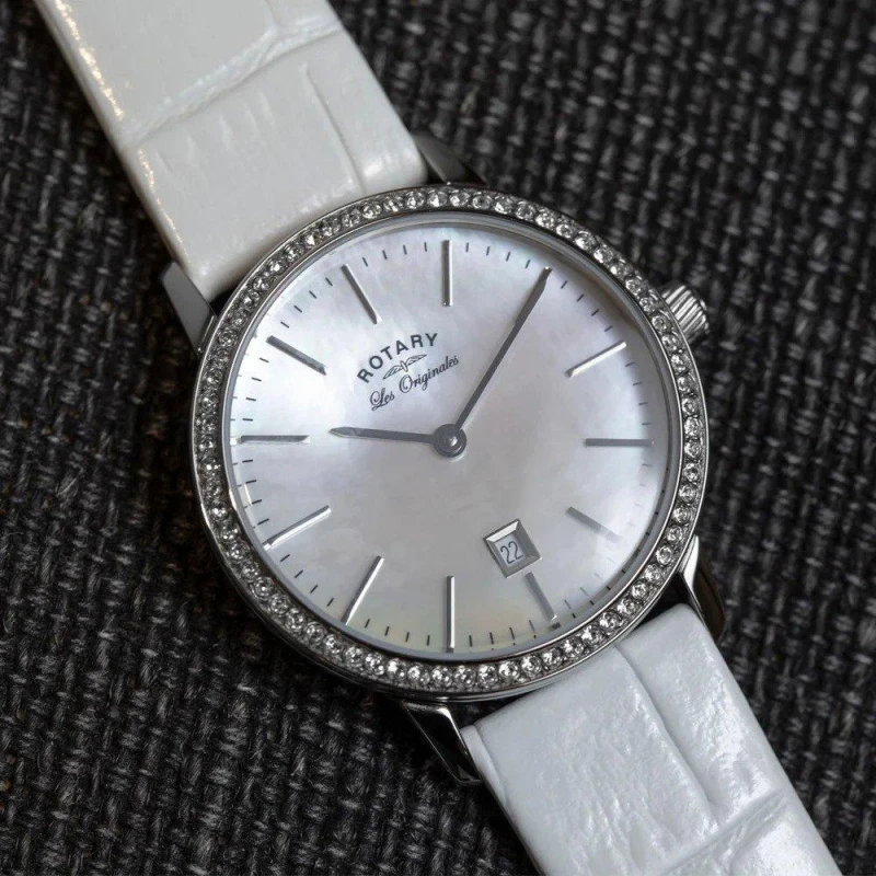 Image of Rotary Les Originales Watch White female One Size
