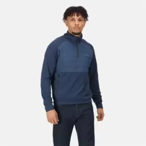 Image of Regatta Addinston Hybrid Full Zip Softshell Jacket - Blue
