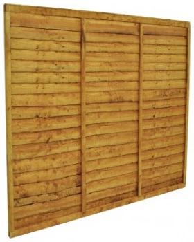 Image of Forest 5ft (1.52m) Trade Lap Fence Panel - Pack of 3