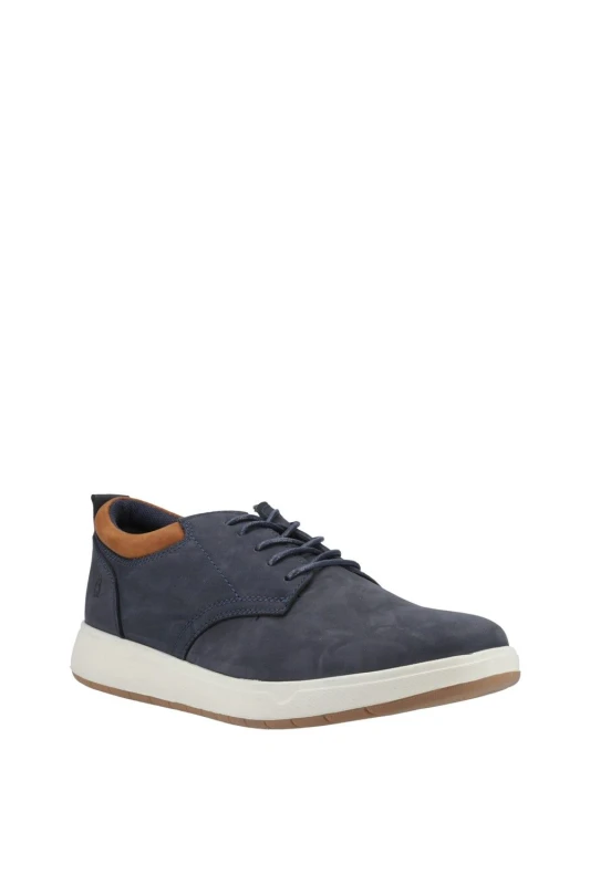 Image of Hush Puppies Hush Puppies Men Bowen Lace Up in Navy Size: 6 Navy 6 Male 5063294115299