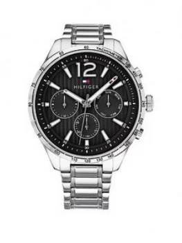Image of Tommy Hilfiger 1791469 Chronograph Dial Stainless Steel Bracelet Mens Gavin Watch, One Colour, Men