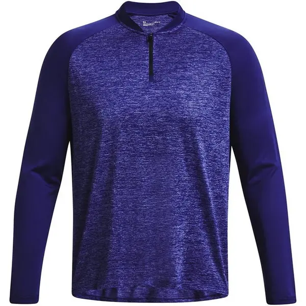 Image of Under Armour Training Tech 2.0 Novelty 1/4 Zip - Blue Size M Men