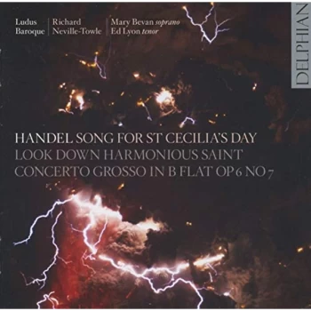 Image of Mary Bevan - Handel: Song for St Cecilia's Day/Look Down Harmonious Saint/... CD
