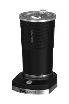 Image of Kalorik Electric Mug with Temp Control and Power Coaster - Black