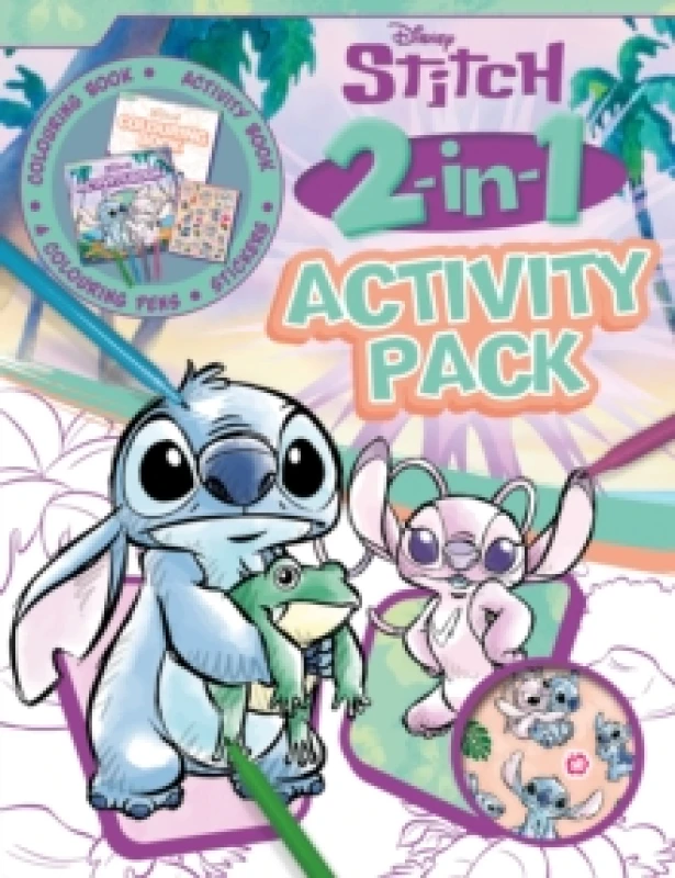 Image of Disney Stitch: 2-in-1 Activity Pack Paperback / softback