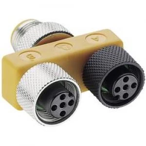 Image of Sensor actuator box passive ASBS T splitter ASBS 2 M12 5 51645