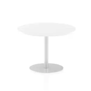 Image of Italia Poseur Table Round 1000 Top 725 High White
