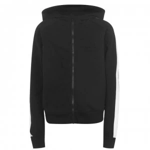 Image of USA Pro FZ Hoodie Junior Girls - Black