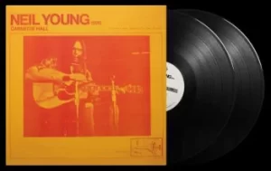 Image of Neil Young Carnegie Hall 1970 LP black