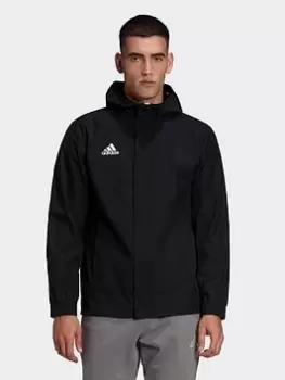 Image of adidas Entrada 22 All-weather Jacket, Dark Blue, Size L, Men