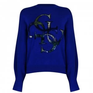 Image of Guess Summer Sweater - Surfing Blue