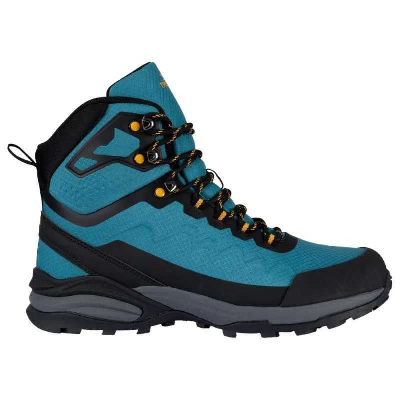 Image of Trespass Trespass Men Orian Logo Walking Boots in Teal Size: 4 Teal 4 Male 5063425777303
