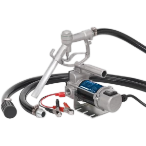 Image of Sealey Diesel/Fluid Transfer Pump Portable 24v