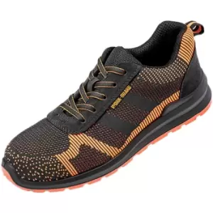 Image of Result Work-Guard Unisex Hardy Safety Trainers (7 UK) (Black/Orange) - Black/Orange