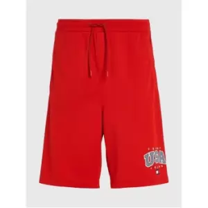 Image of Tommy Jeans Tjm Ovz Modern Sport Bb Short - Red