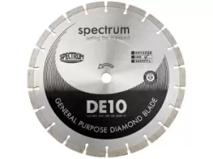Image of Spectrum DE10-125/22 Standard Diamond Blade - General Purpose - 125/22.23mm