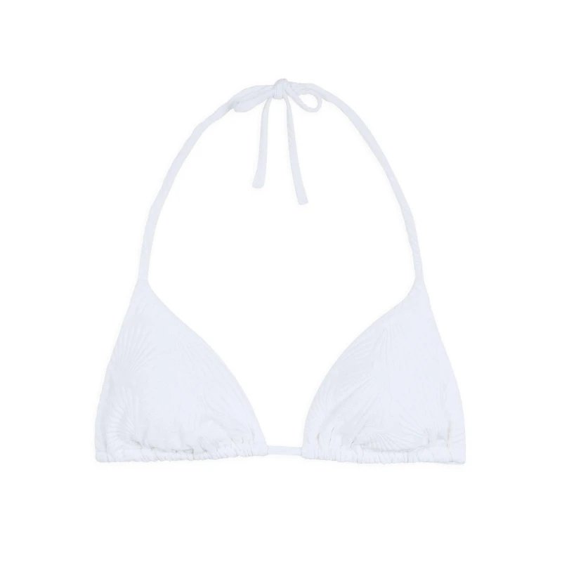 Image of Chelsea Peers Womens Twist Bandeau Bikini Jacquard Shell female 10 (S)