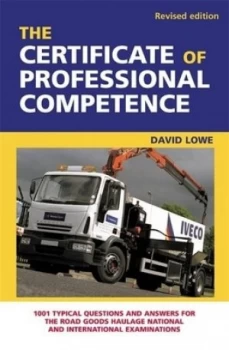 Image of The Certificate of Professional Competence by David Lowe Paperback