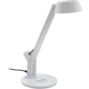 Image of BANDERALO Smart Table Lamp with QI Charge White - White - Eglo