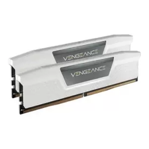 Image of Corsair DDR5 32GB PC 6000 CL36 Kit 2x16GB Vengeance White retail -...
