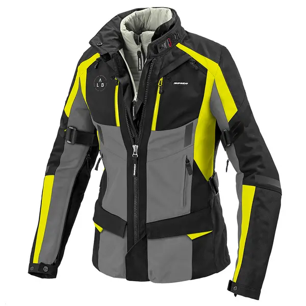 Image of Spidi 4Season Evo Jacket Lady Fluo Yellow S