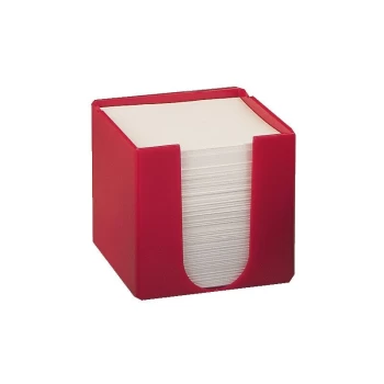 Image of Q Connect Memo/Jot Box Red - Qconnect