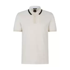 Image of Boss Perry Polo Shirt - White