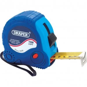 Image of Draper Soft Grip Tape Measure Imperial & Metric 33ft / 10m 32mm