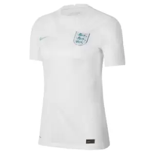 Image of Nike England Vaporknit Authentic Home Shirt 2022 2023 Womens - White