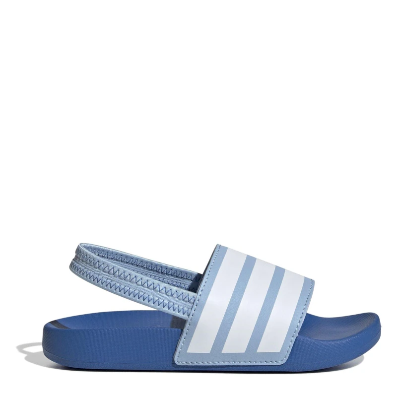 Image of adidas Adilette Estrap Slides Kids Sky/White male C11 (29)