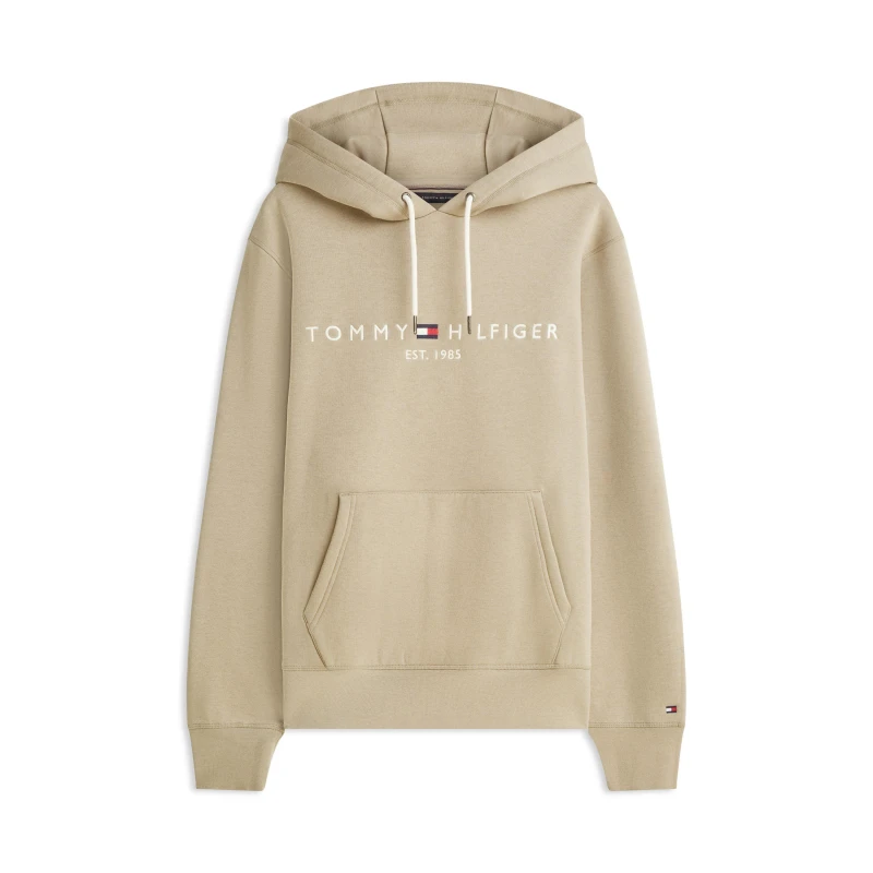 Image of Tommy Hilfiger Logo Hoodie Keystone male S
