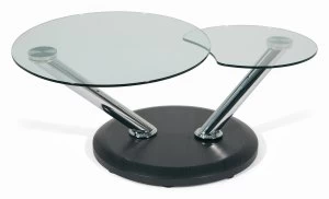 Image of Linea Kansas Black Coffee Table Black
