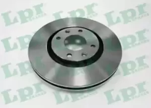 Image of LPR Brake disc PEUGEOT,CITROEN P1003V 1613703980,1618862780,1667857480 Brake rotor,Brake discs,Brake rotors 424918,424984,4249J6,3557911,1606401480